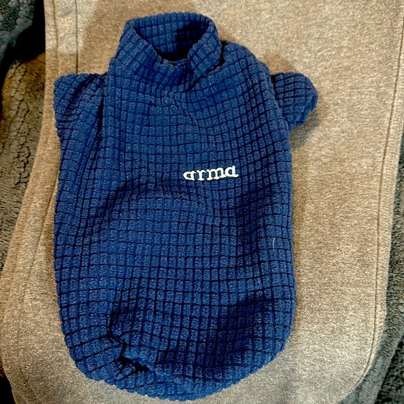 Other - ⚓️🛟🪝Navy blue dog sweater